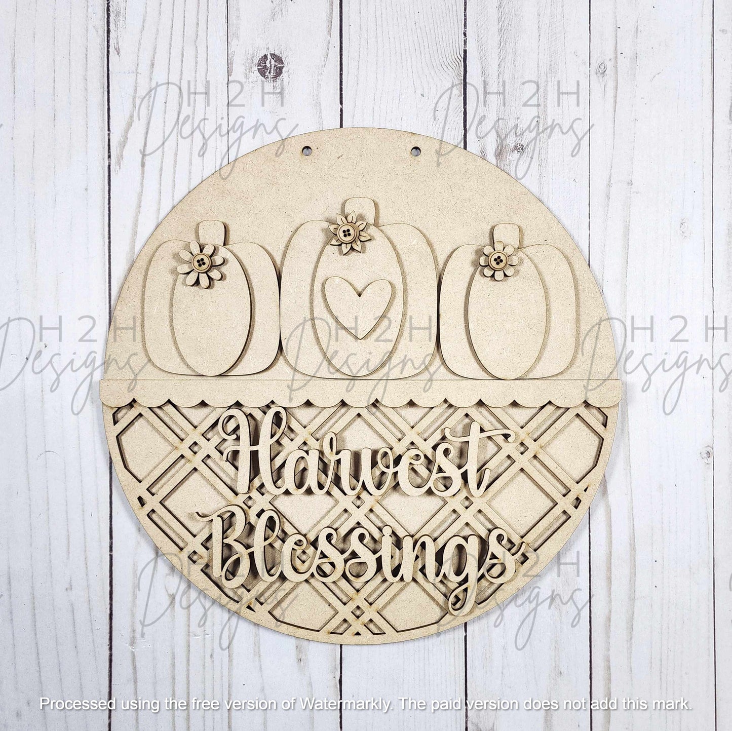 Fall Harvest Hanging Sign