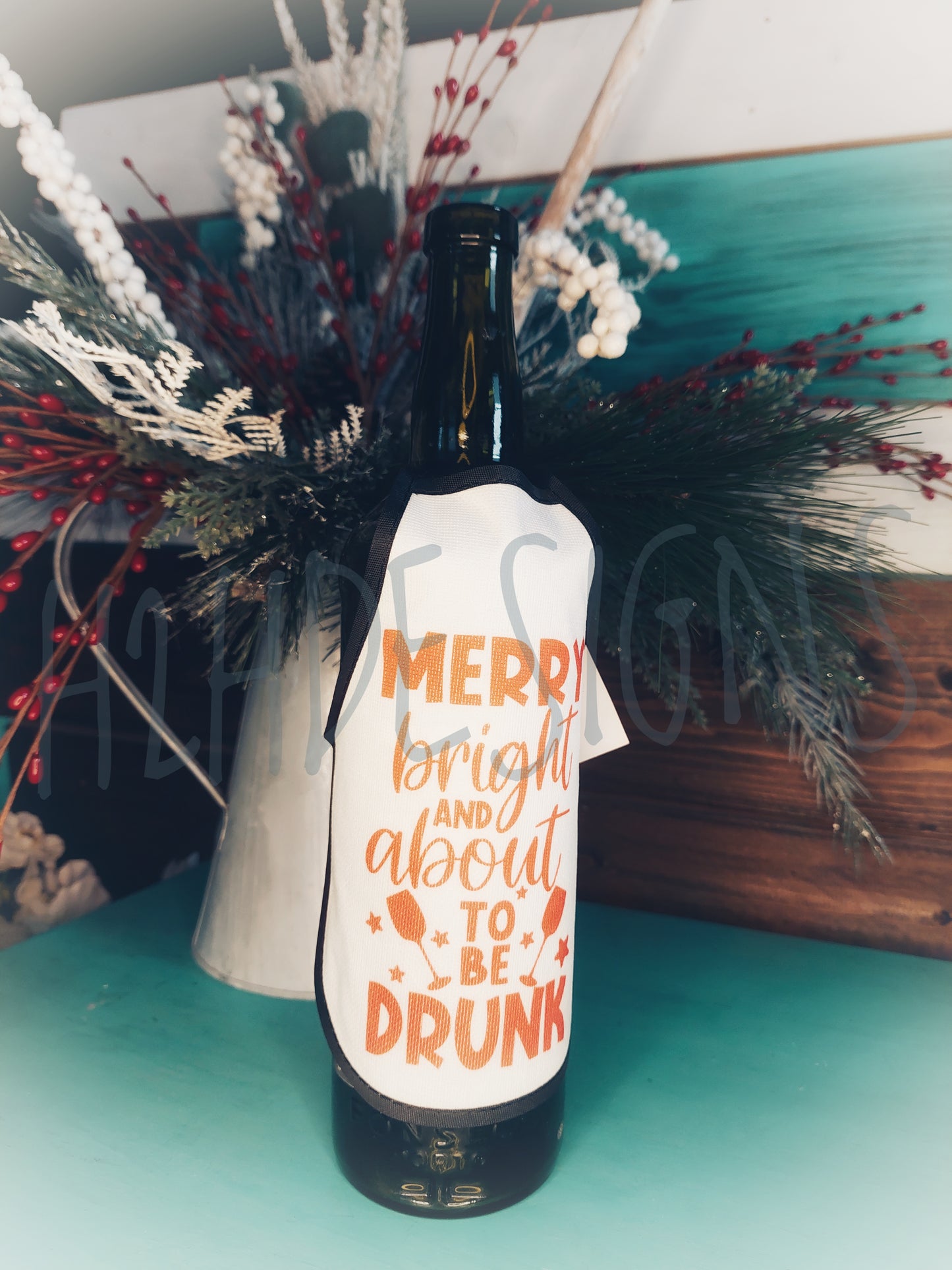 Wine Bottle Aprons