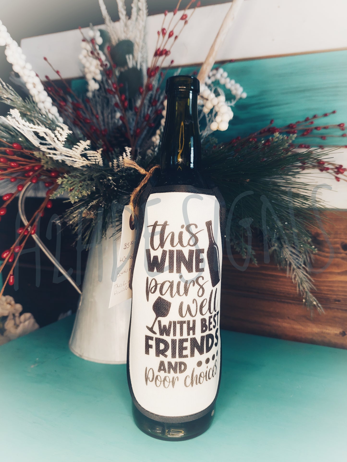 Wine Bottle Aprons