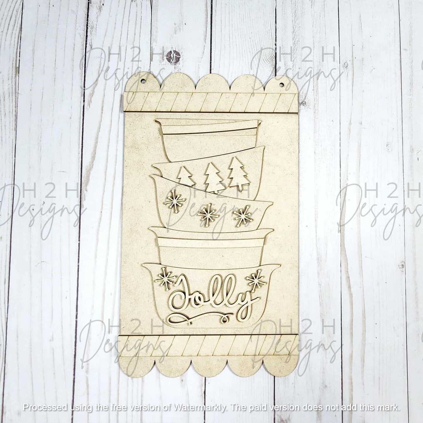 Baking Bowls Hanging Sign