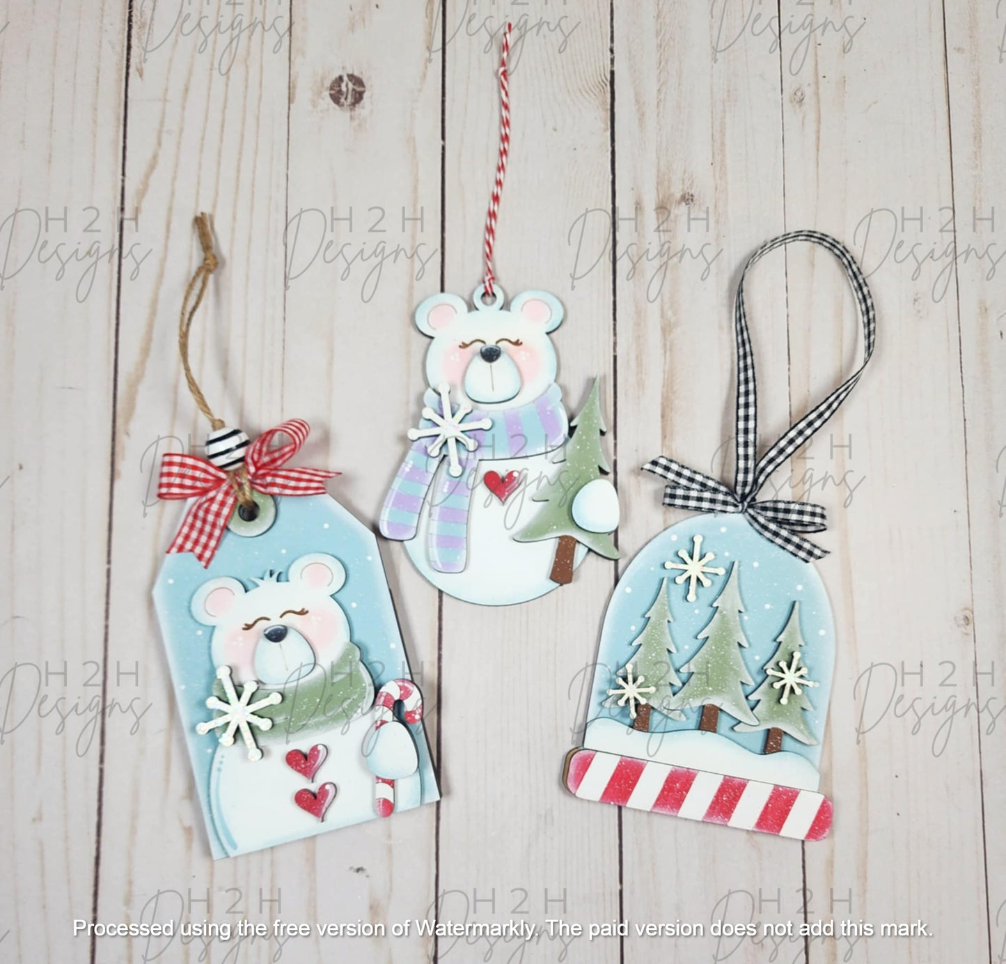 Polar Bear Ornaments