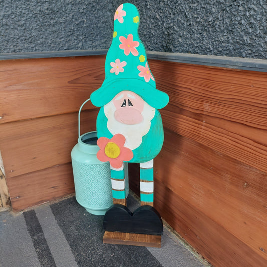 Critter Stick Leg Gnome Porch Sitter