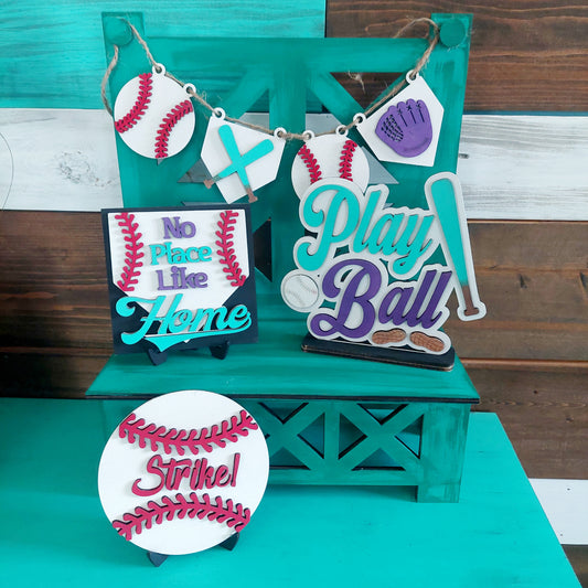 Baseball Decor Set