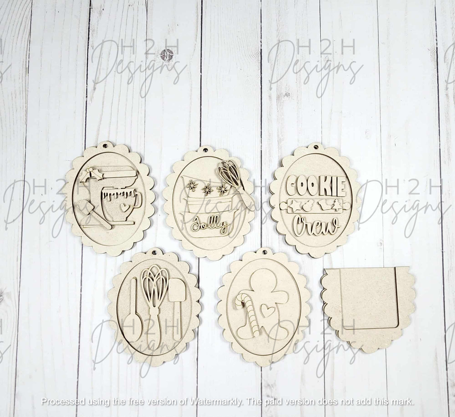 Christmas Baking Ornaments