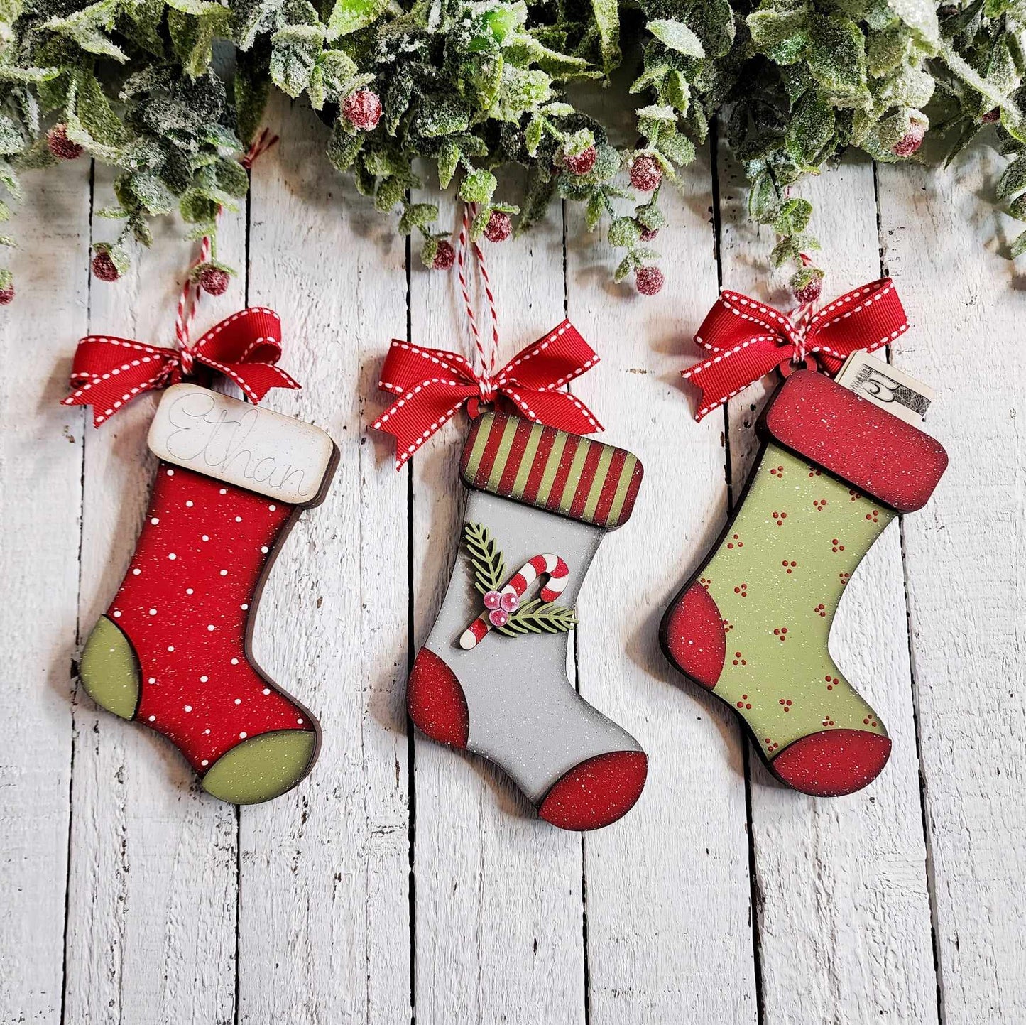 Stocking Money Holder DIY Kit set of 3
