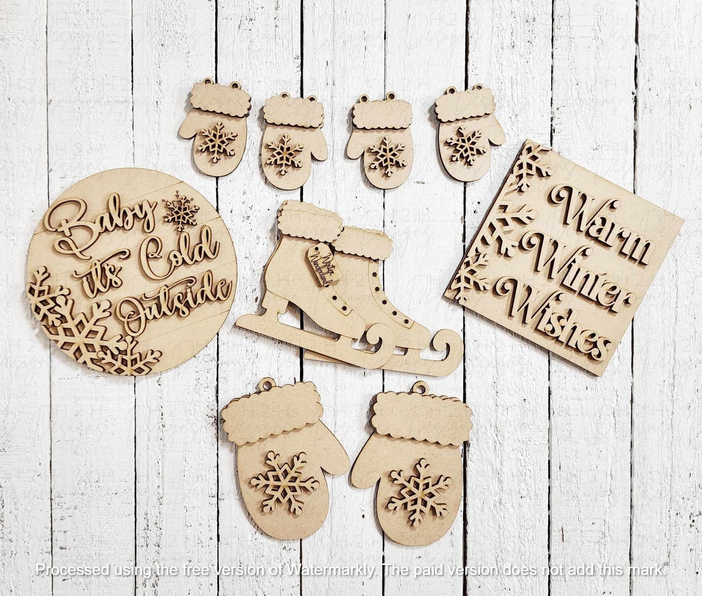 Winter Wonderland Decor Set