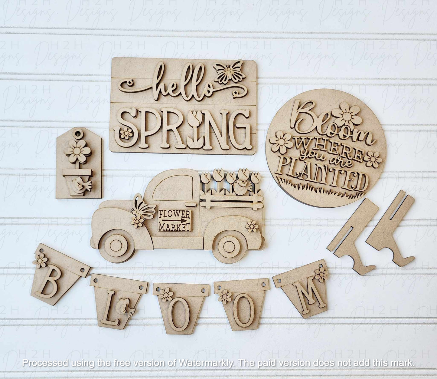 Hello Spring Decor Set