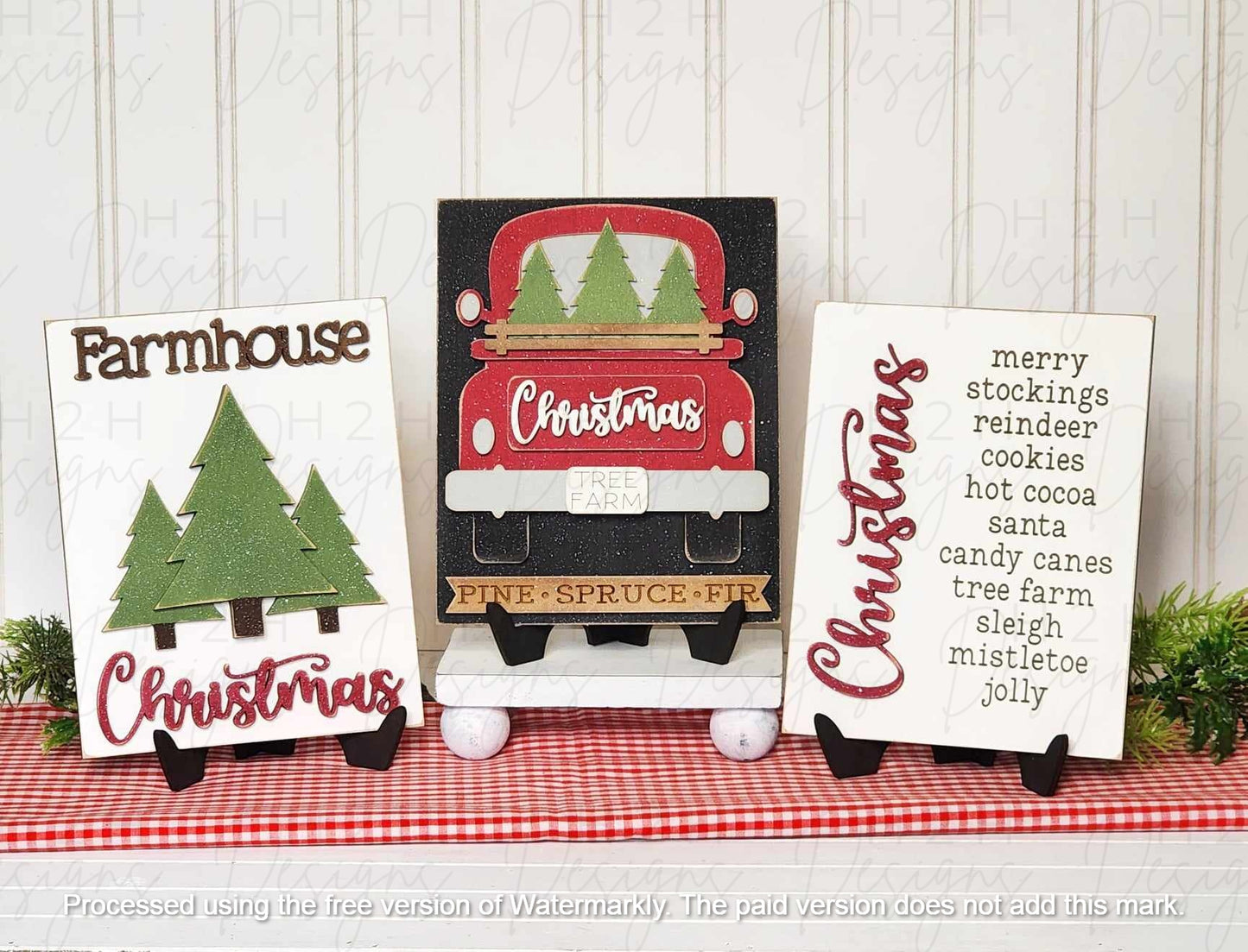 Country Christmas Trio Set
