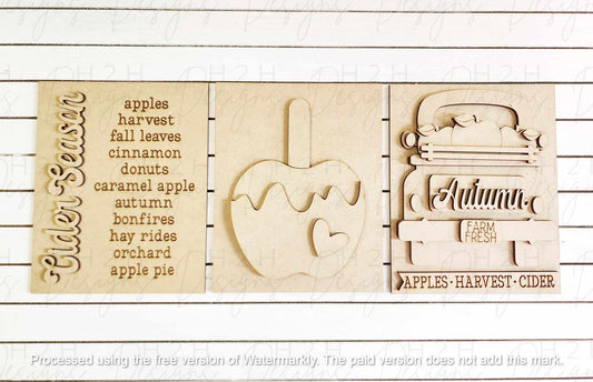 Apple Cider Trio Set