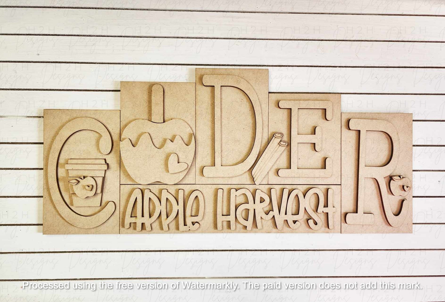 Cider Word Block