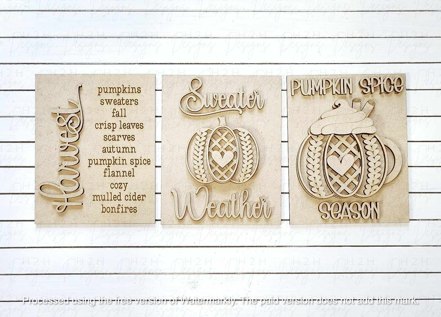 Sweater Weather Trio Signs