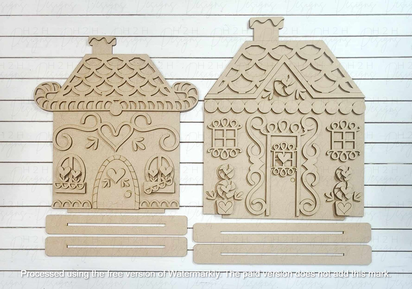 Gingerbread Christmas Houses