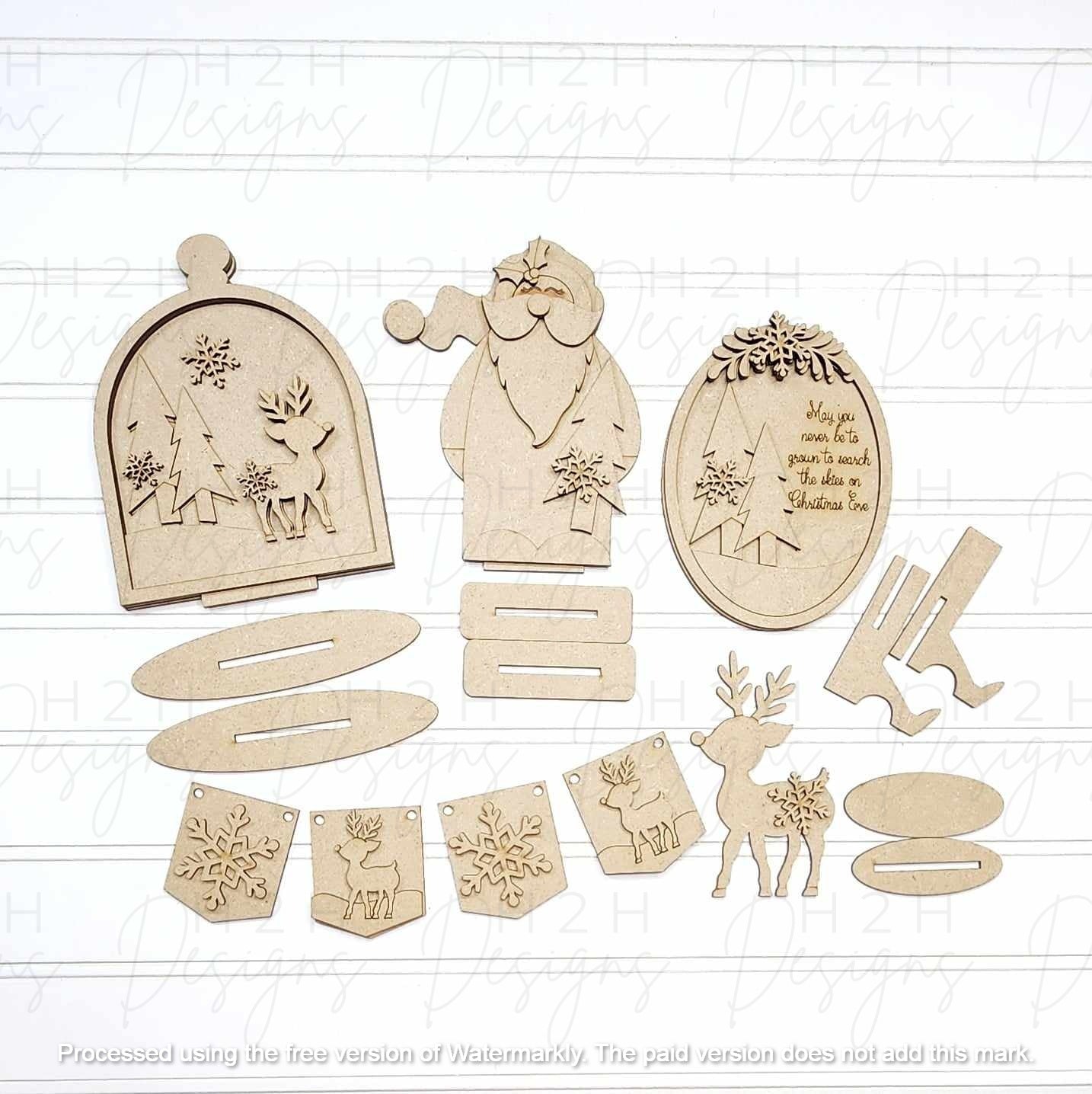 Oh Deer Christmas Decor Set