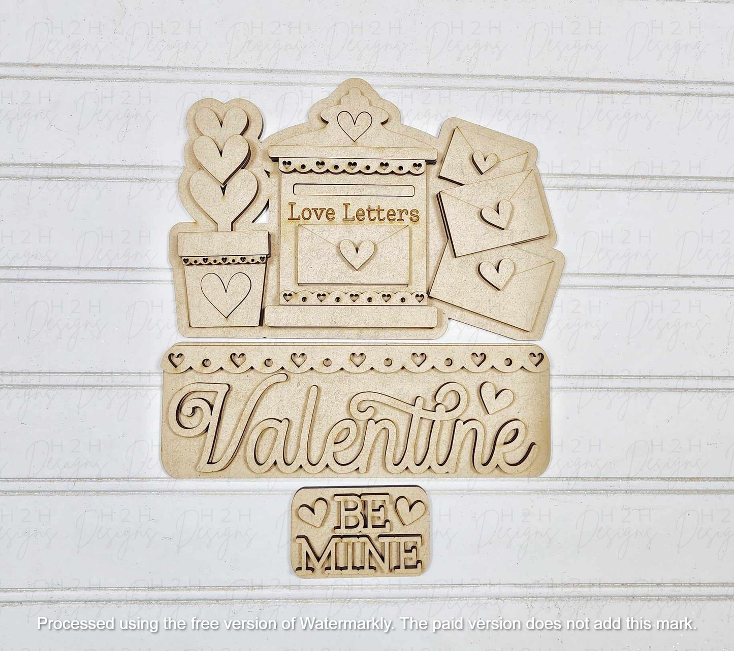 Be My Valentine Truck Insert