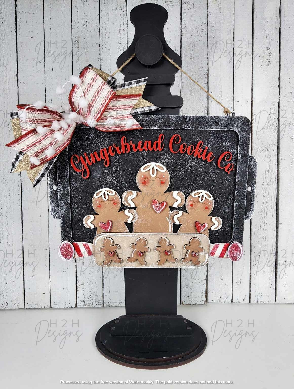 Gingerbread Cookie Co Sign Kit