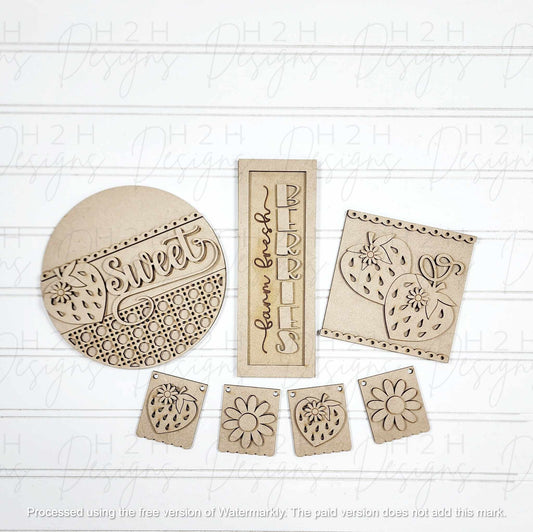 Berry Sweet Decor Set
