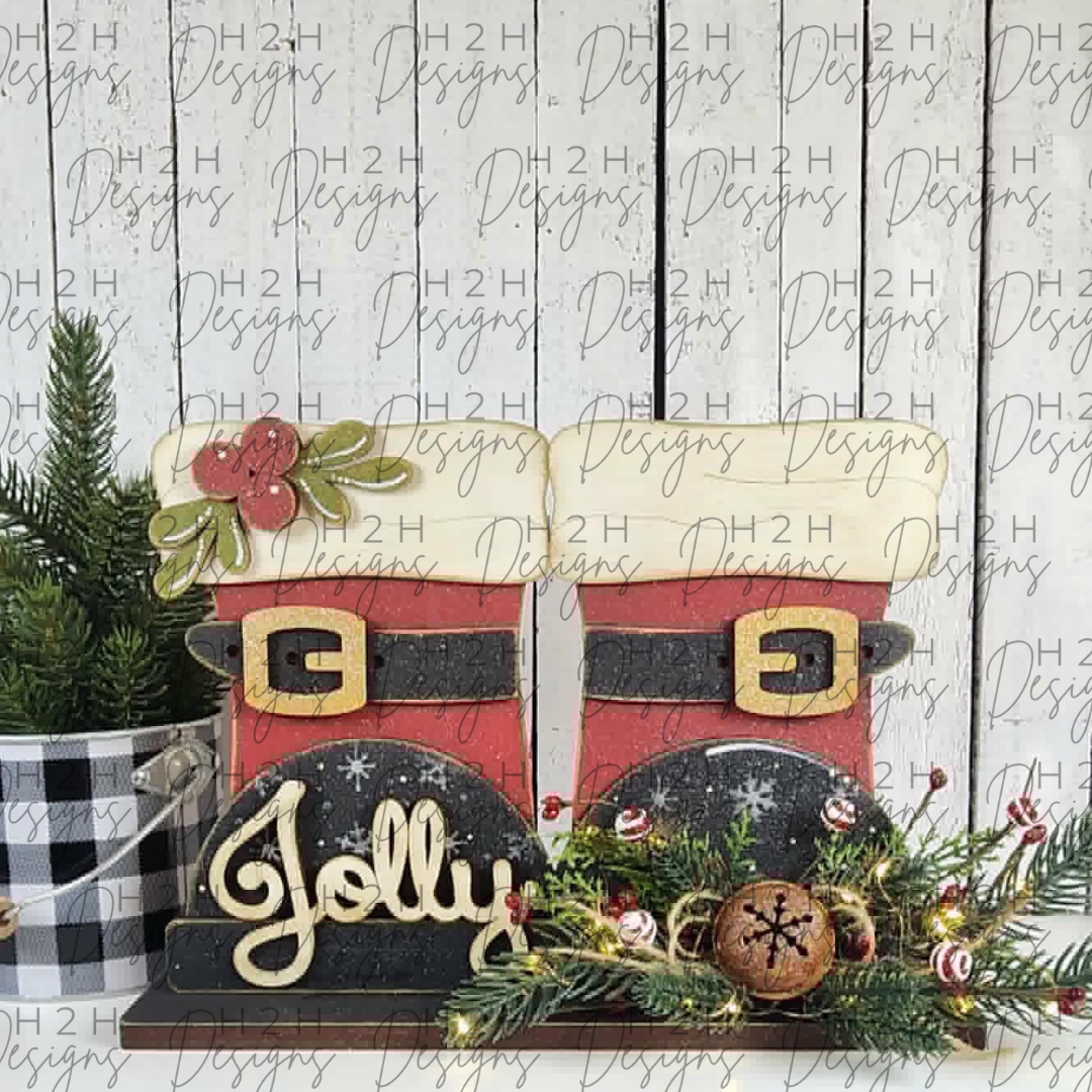 Jolly Boots Shelf Sitter