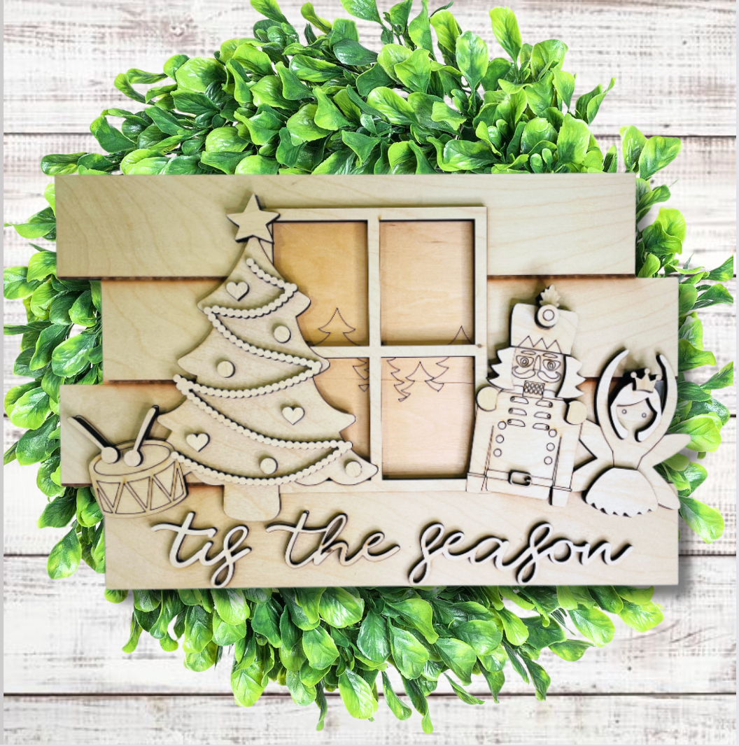 Nutcracker Christmas Sign Kit