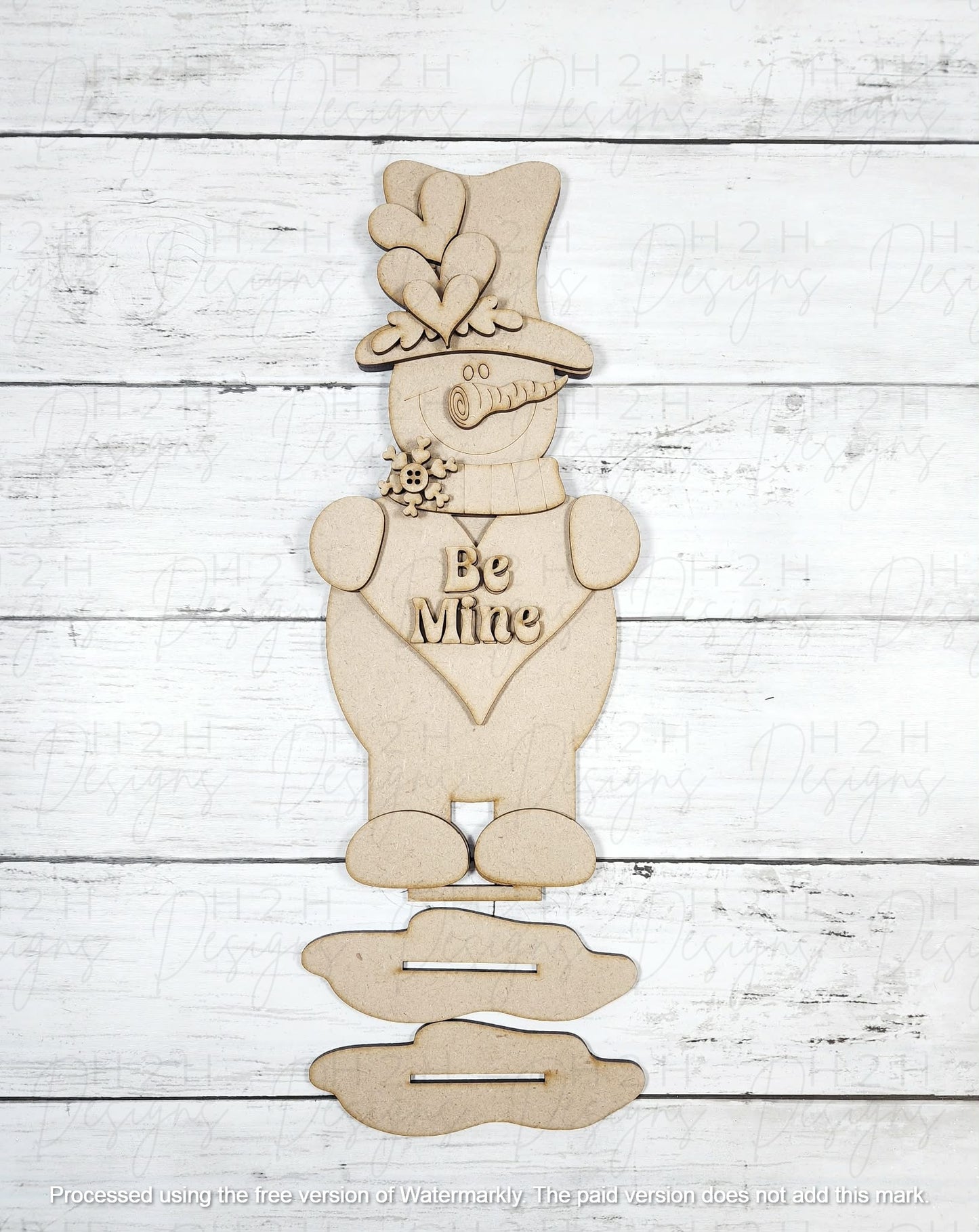 Be Mine Snowman Shelf Sitter