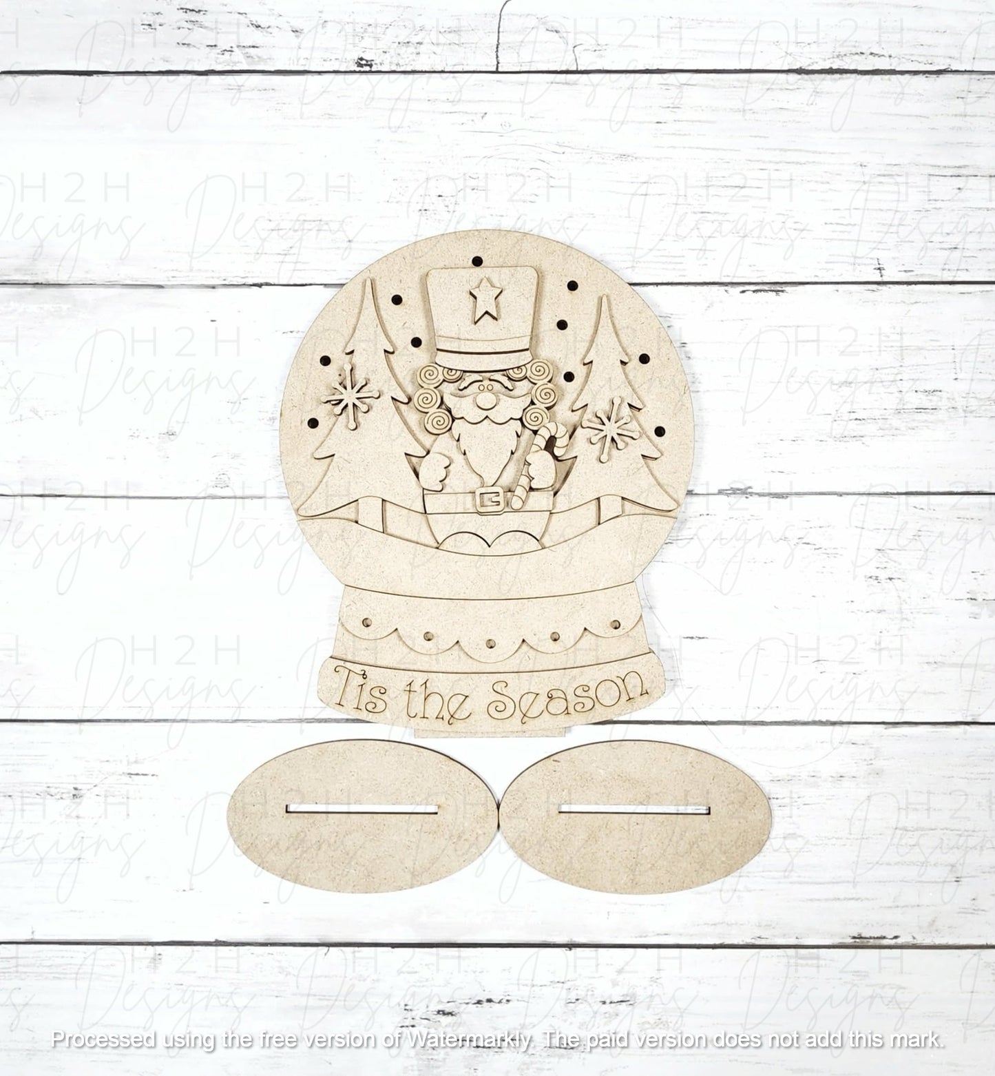 Nutcracker Snowglobe