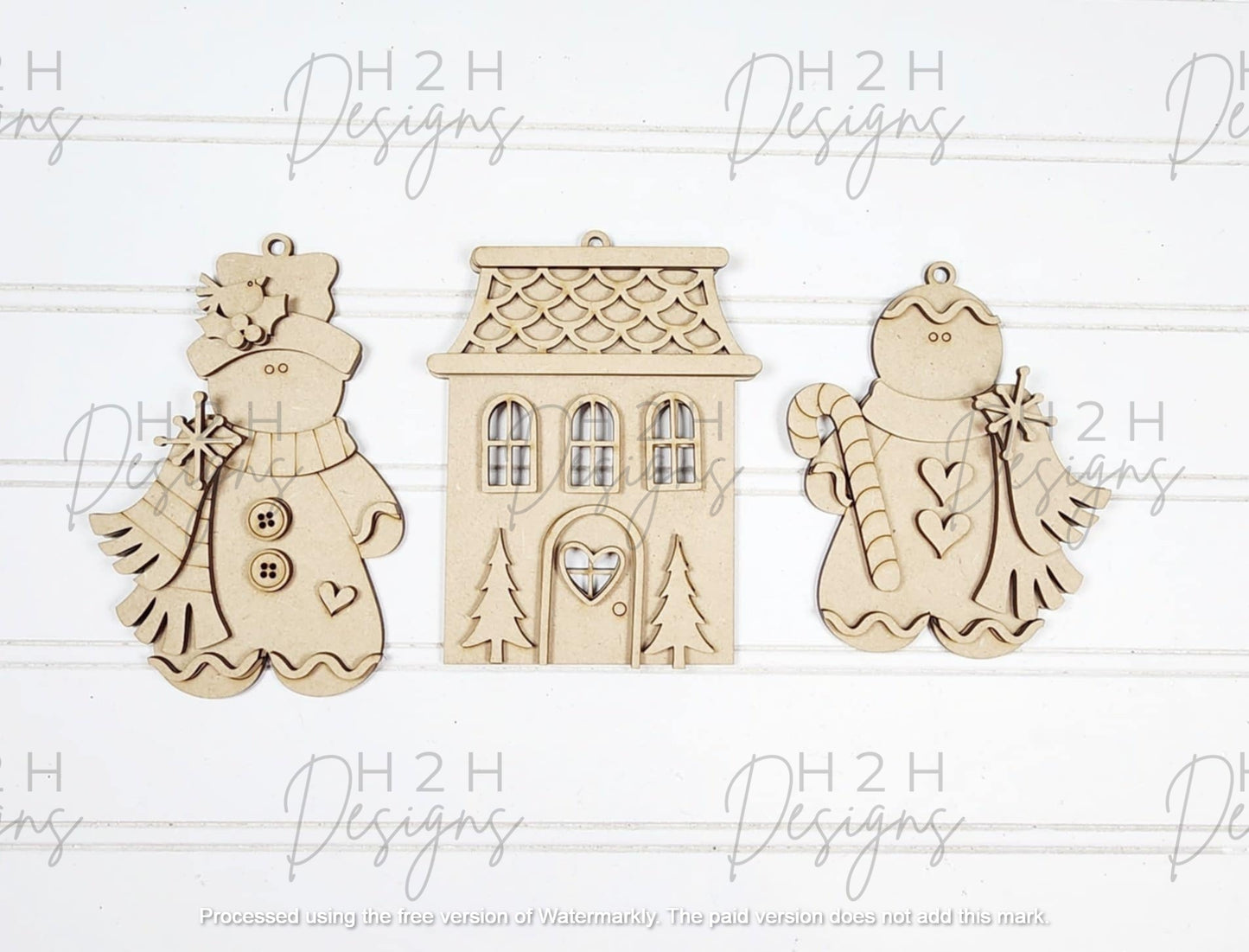 Victorian Gingerbread Ornaments