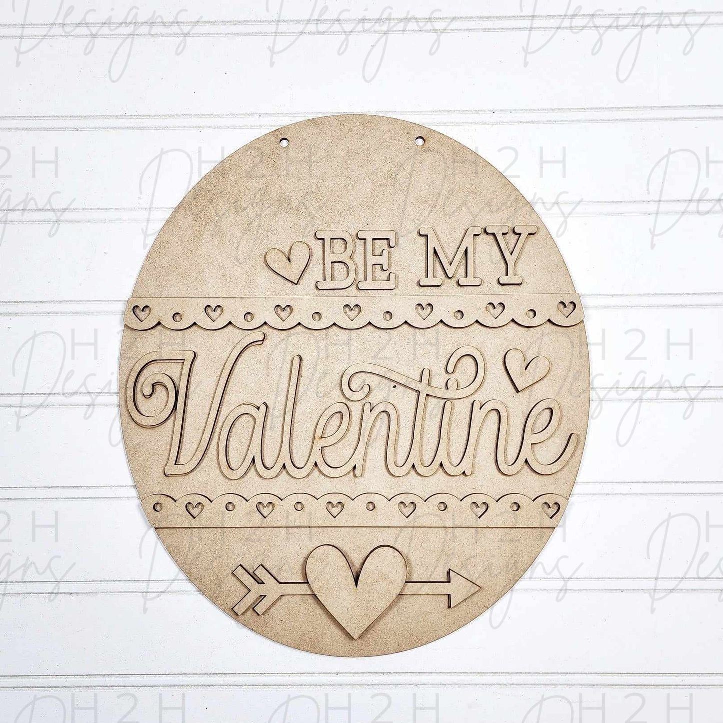 Be My Valentine Door Sign Kit