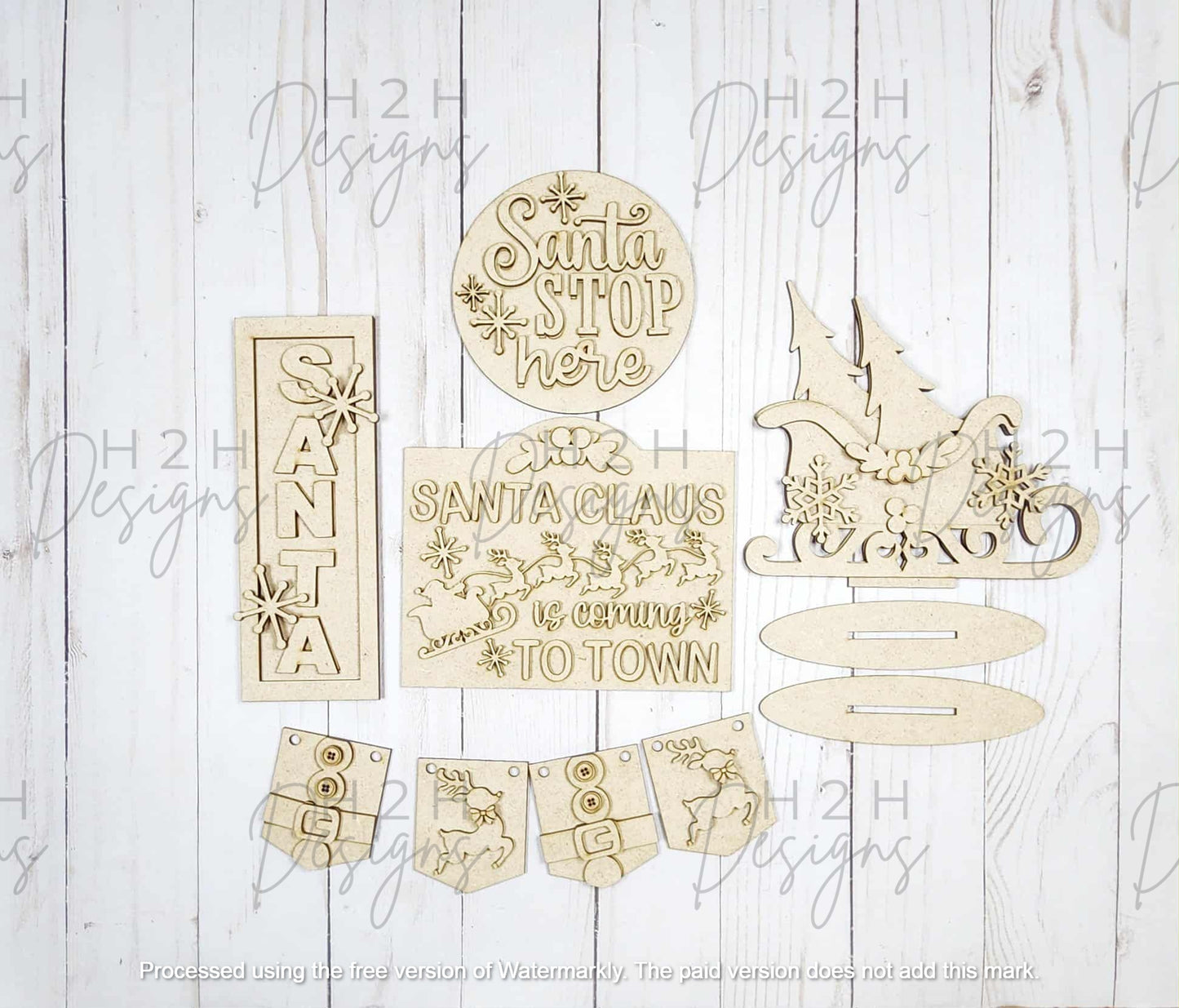 North Pole Decor Set