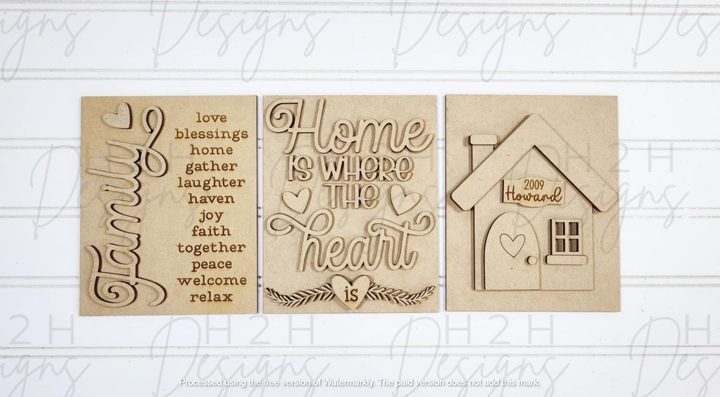 Home Sign Trio Kit