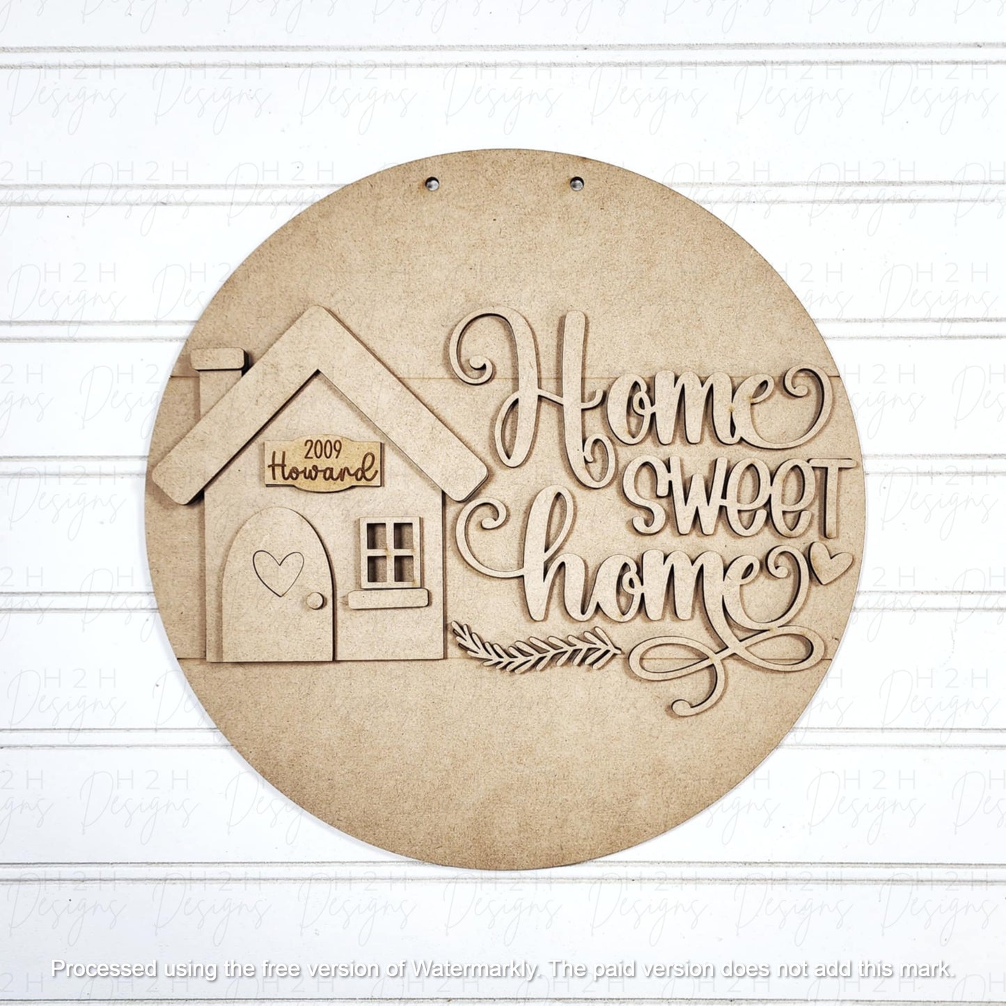 Home Sweet Home Hanging Sign
