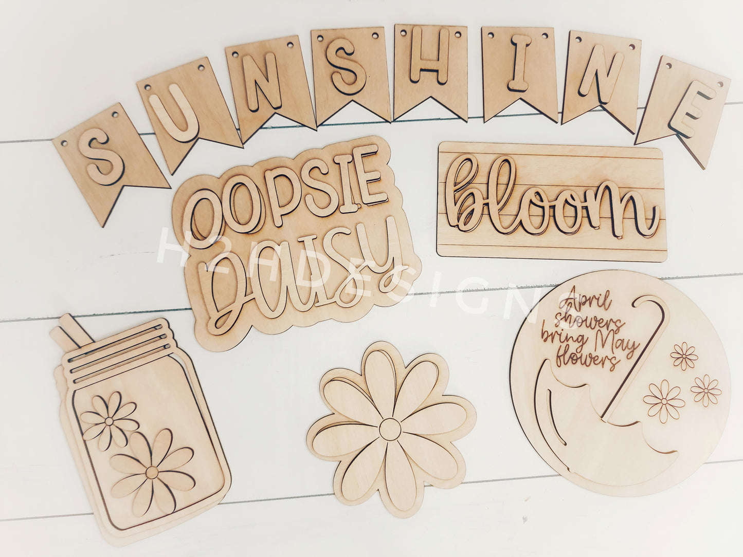 Daisies Decor Set