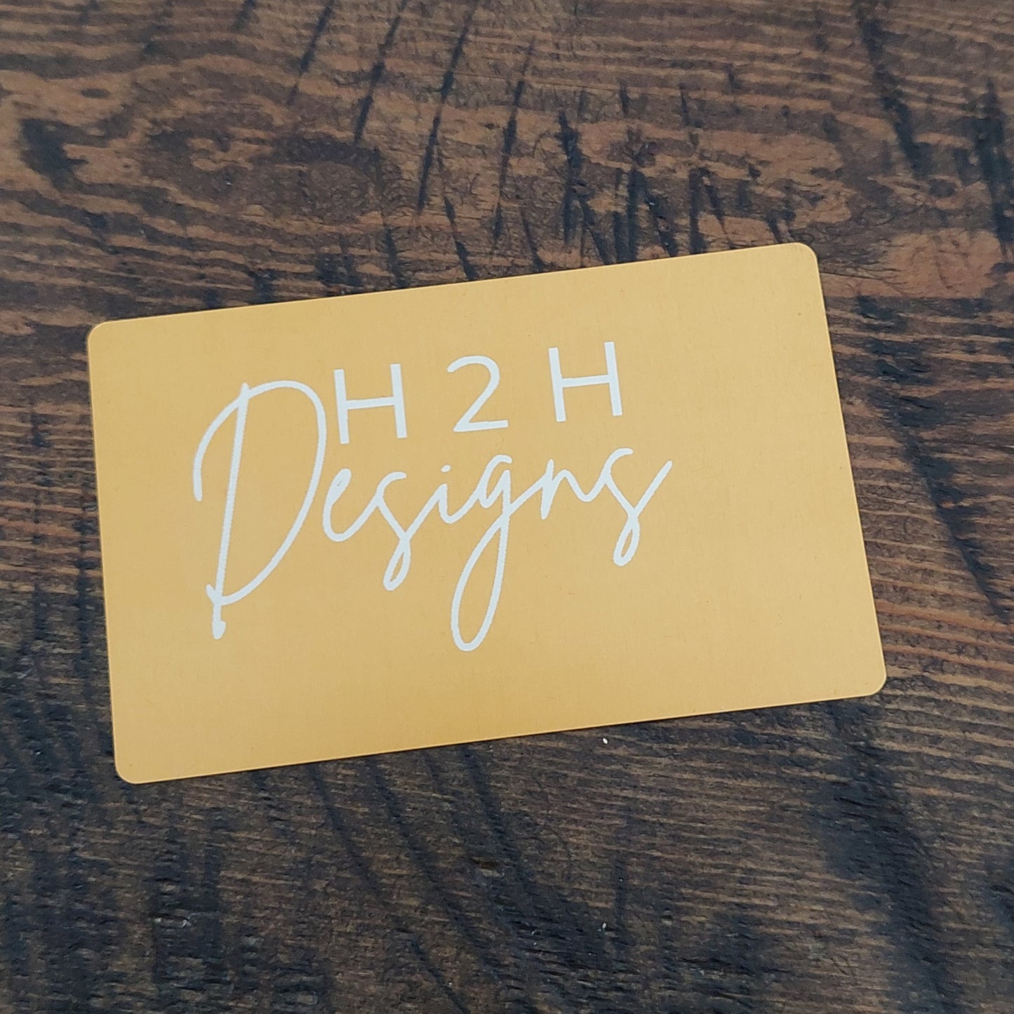 Metal Business Cards