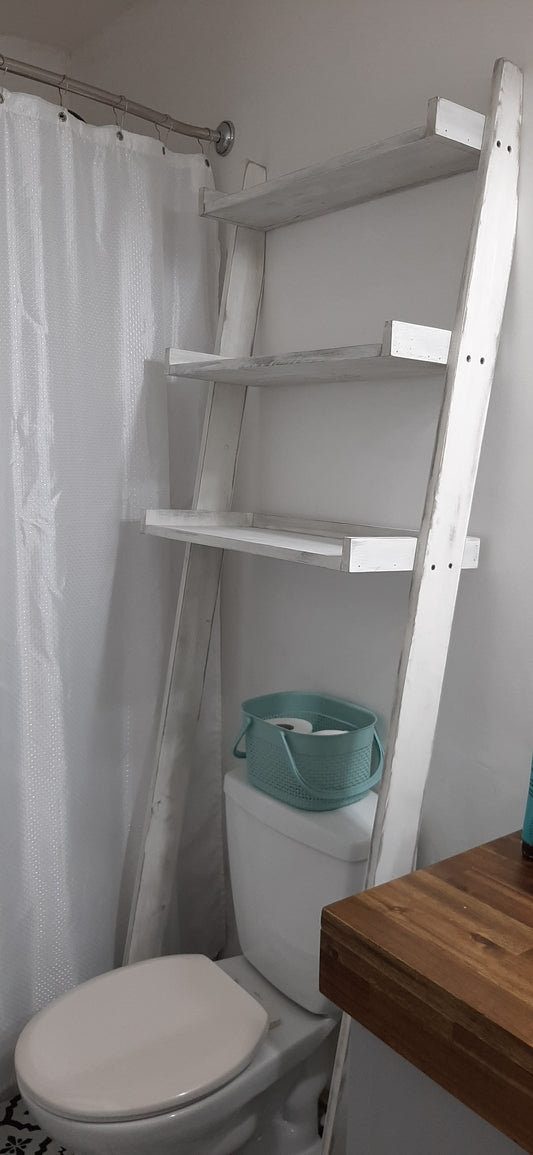 Bathroom Shelf Ladder