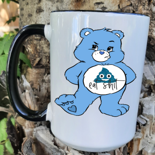 Blue Eat Shit Swear Bear