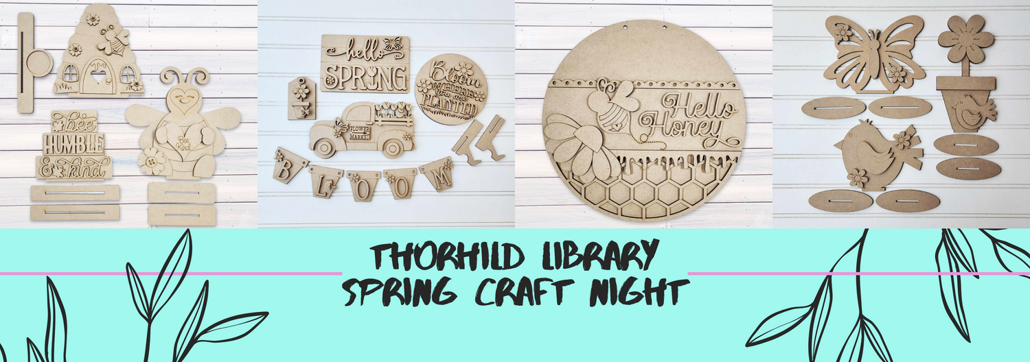 Thorhild Library Spring Craft Night