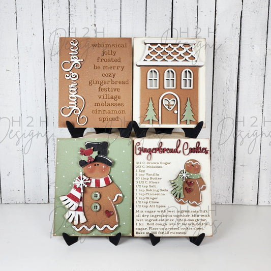 Vintage Gingerbread Signs