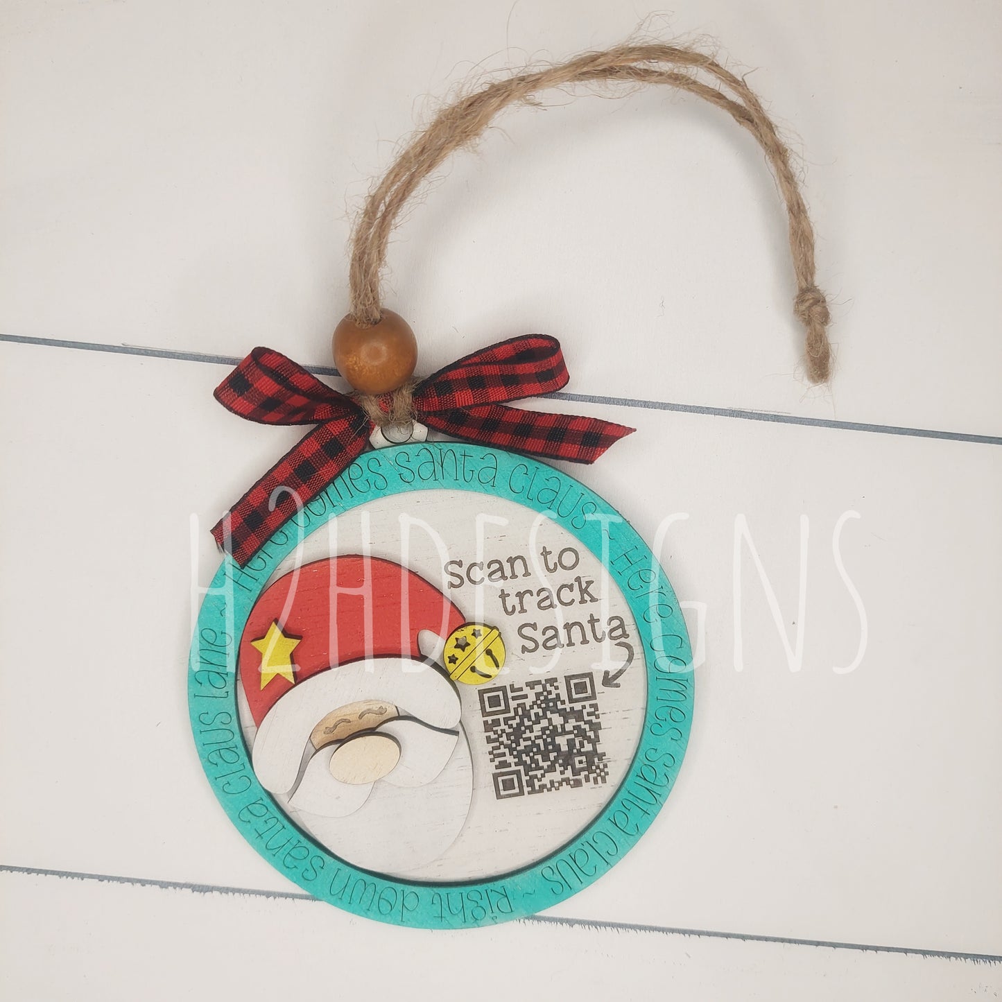 Mint Santa Tracker Ornament