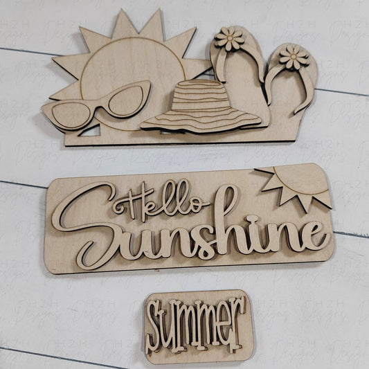 Hello Sunshine Truck Insert