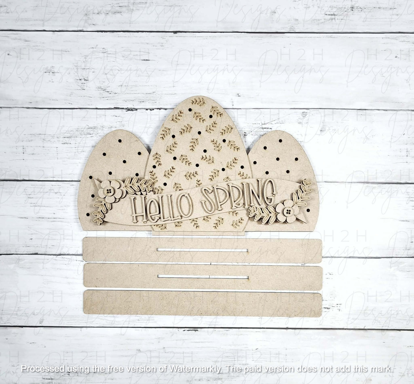 Hello Spring Shelf Sitter