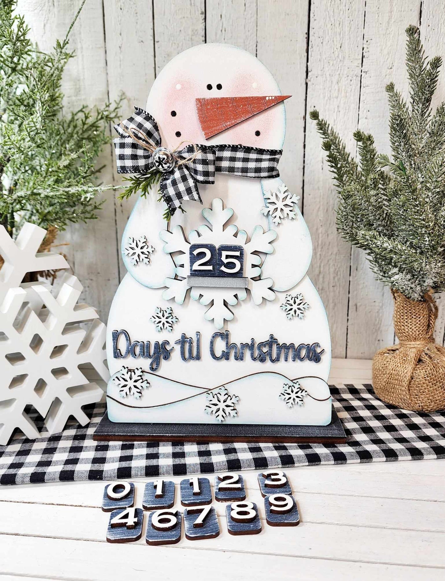 Snowman Countdown DIY Kit