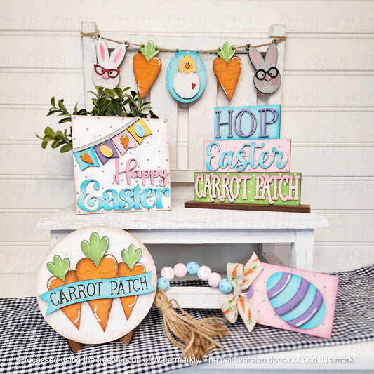Hello Easter Decor Set