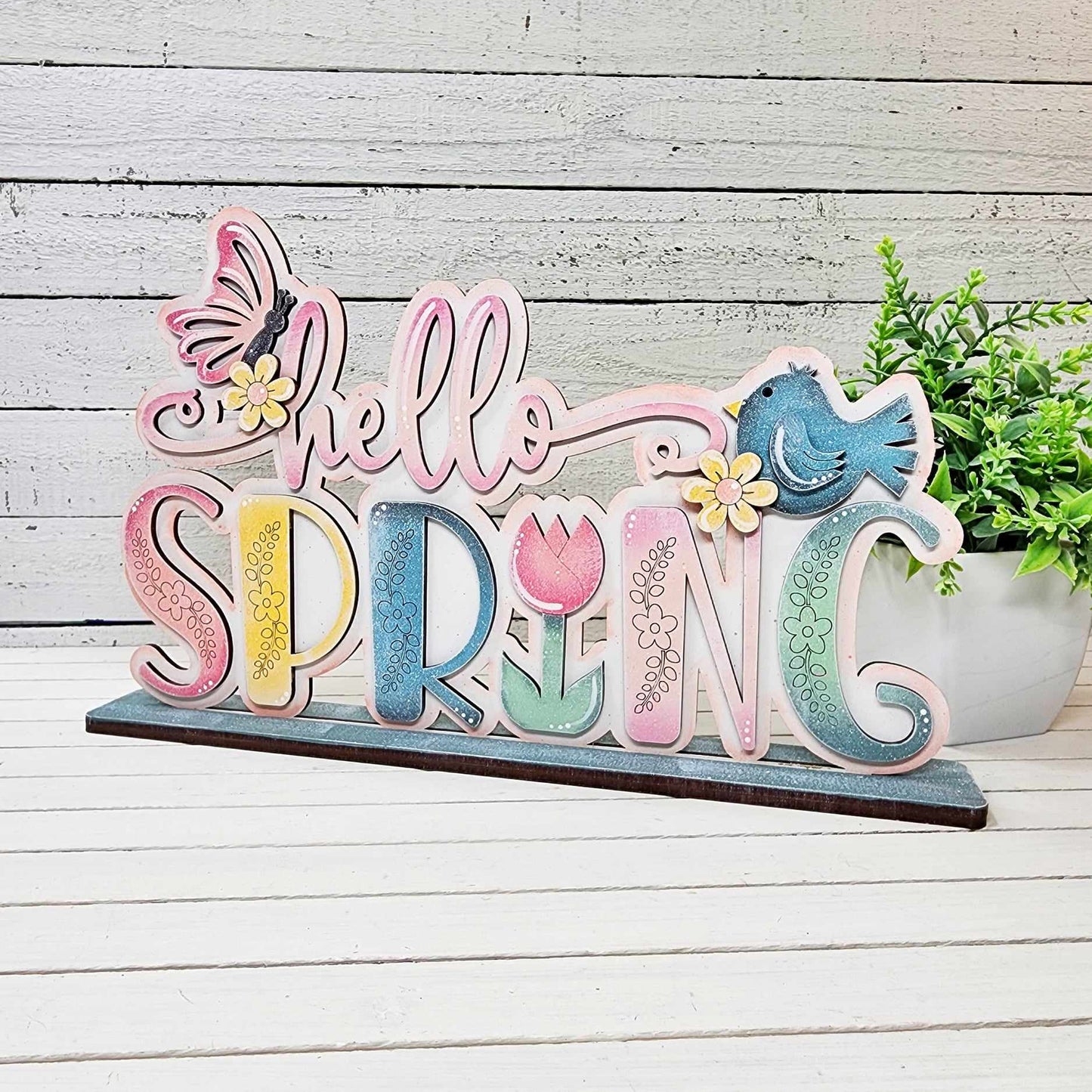 Standing Hello Spring DIY Kit