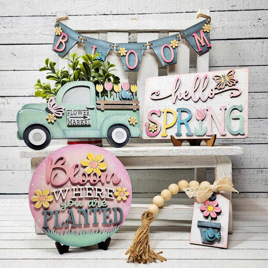 Hello Spring Decor Set