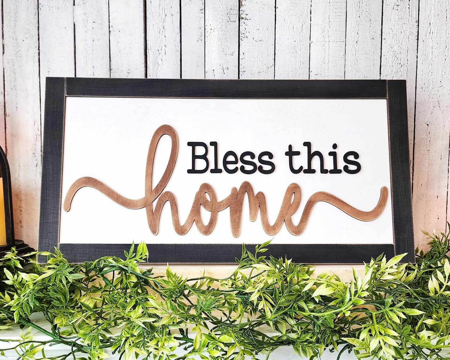 Bless this home sign DIY Kit