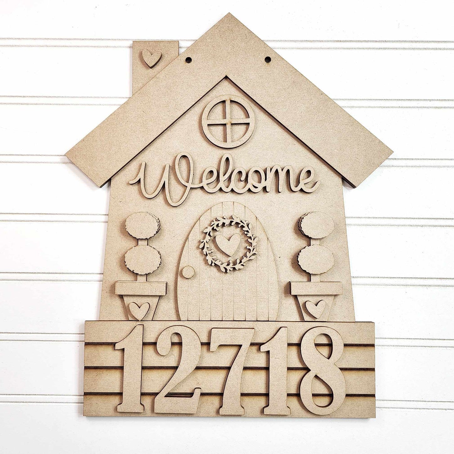 Welcome DIY Door Sign Kit