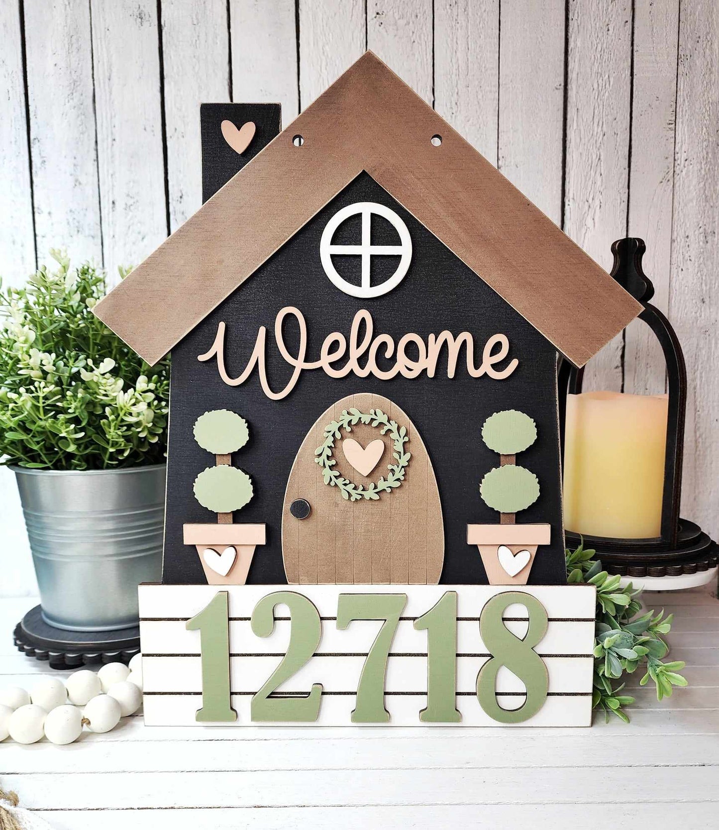 Welcome DIY Door Sign Kit