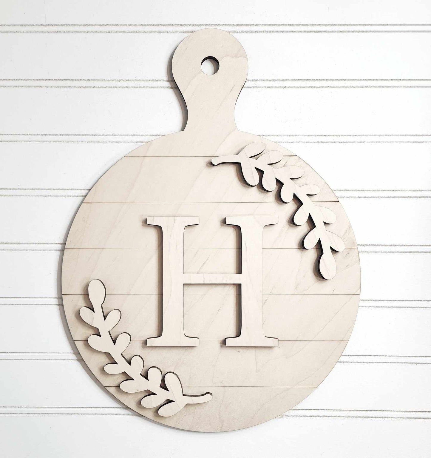 Monogram Cutting Board Sign Kit