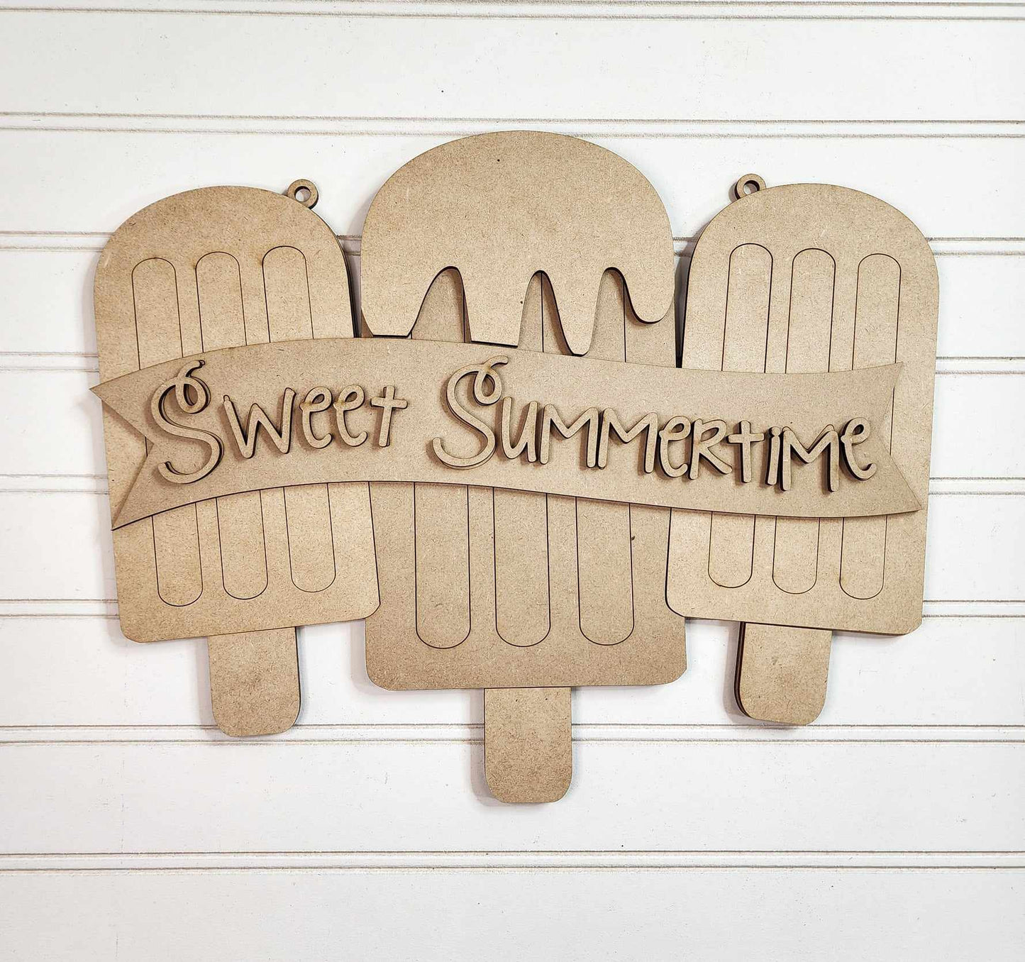 Sweet Summertime DIY Door Sign Kit