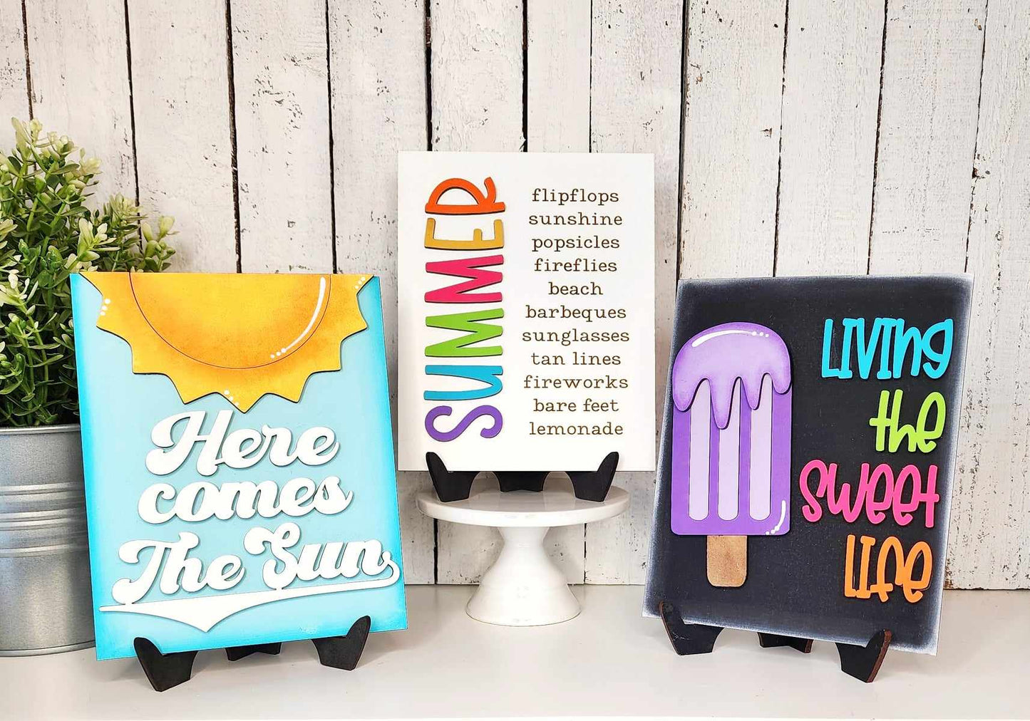 Summertime Trio DIY Sign Kit