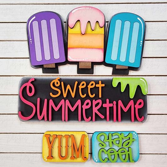 Popsicle Sweet Summer Truck Insert