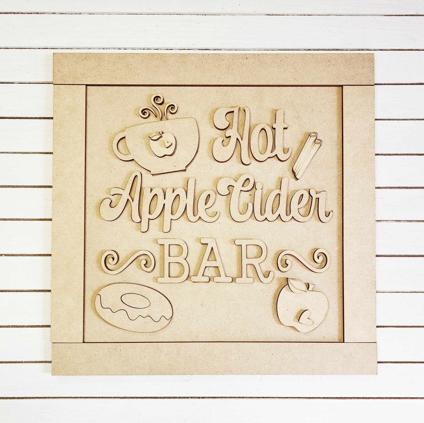 Apple Cider Bar Sign DIY Kit